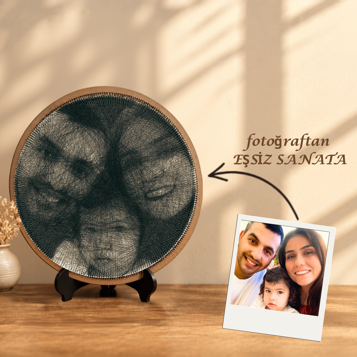 LitoArt-Kişiye Özel İplik Portre